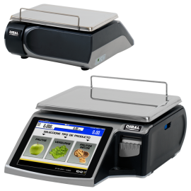 BALANZA DIBAL TACTIL AUTOSERVICIO D900 PLANA